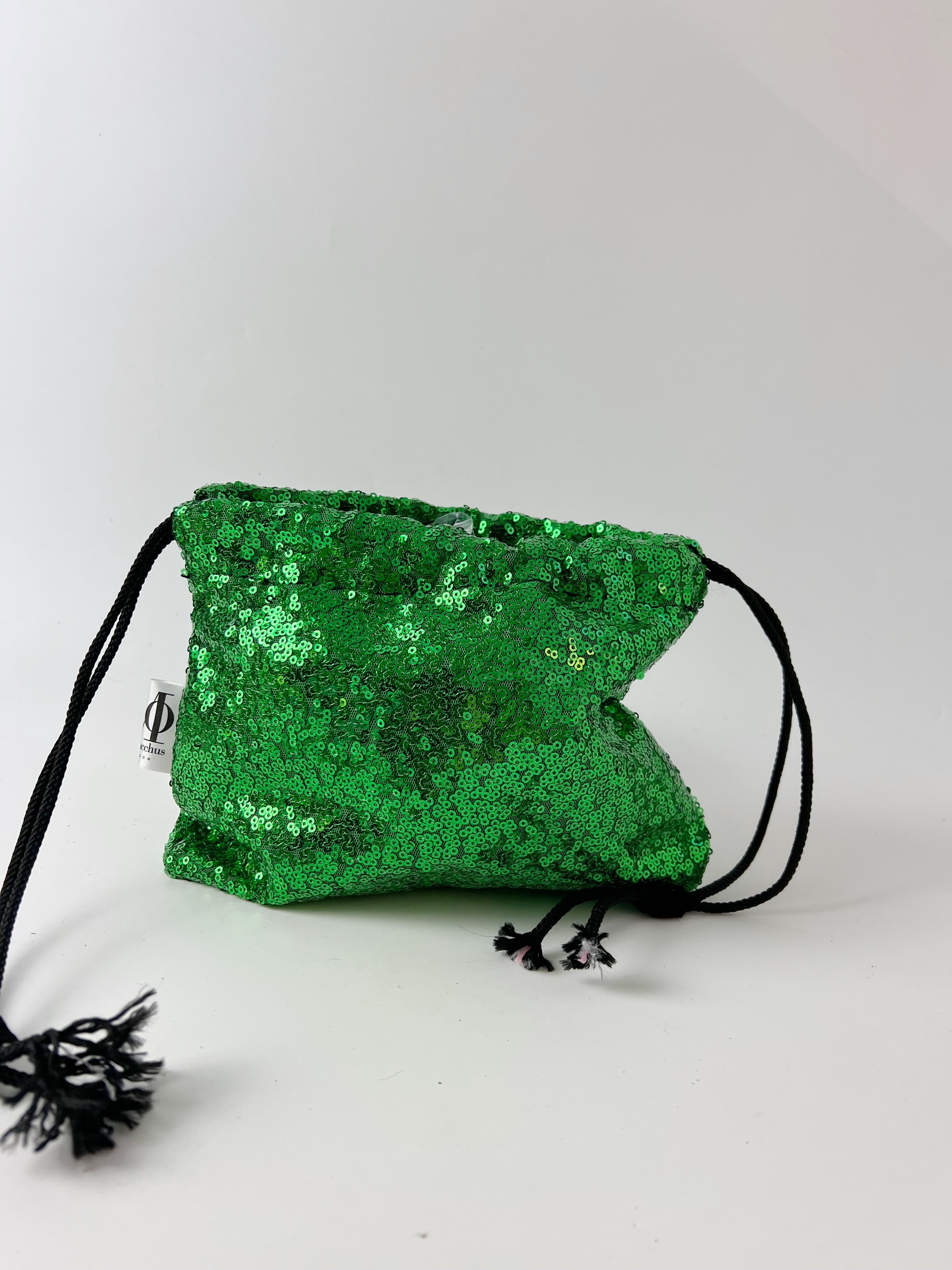 Sequin DrawString Pouch